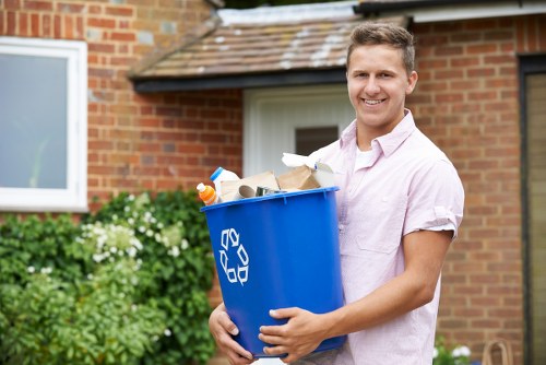 Efficient removal of garage items by clearance experts